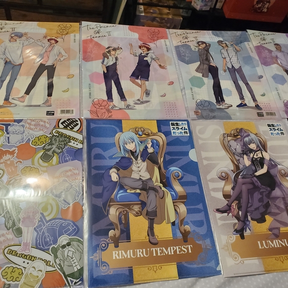 $3 Each - Anime Clear Files Assortment - Picture 6 of 14
